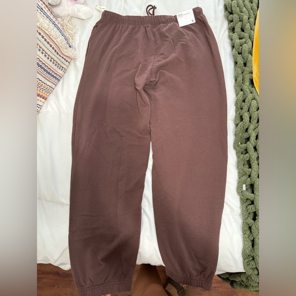 Aeropostale high waisted brown sweatpants - Picture 3 of 3